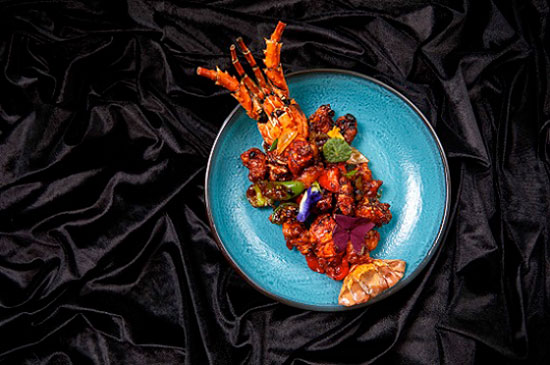 By The Mekong Penthouse St Regis | Lobster Stew In Black Bean Sauce.